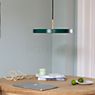 Umage Asteria Pendant Light LED green - Cover brass & black application picture