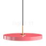 Umage Asteria Pendant Light LED pink - Cover brass