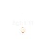 Umage Audrey Hanglamp LED messing/opaalglas - 1-licht