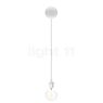 Umage Cannonball Hanglamp 1-licht wit met globe lichtbron