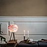Umage Carmina Lampe de table turquoise/blanc - produit en situation
