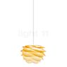 Umage Carmina Mini, lámpara de suspensión amarillo, cable blanco