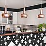 Umage Clava Pendant Lights stainless steel - cable white , discontinued product application picture