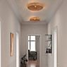 Umage Clava Up Wood Wall Light oak black, medium application picture