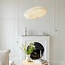 Umage Eos Esther Pendant light shade white/cable white - 60 cm application picture