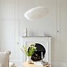 Umage Eos Esther Pendant light shade white/cable white - 75 cm application picture