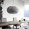 Umage Eos Pendant Light shade grey/cable black - ø75 cm application picture