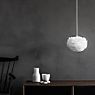 Umage Eos Pendant Light shade white/cable white - ø20 cm application picture