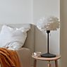 Umage Eos Santé Table Lamp frame brass/shade red - ø45 cm application picture