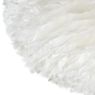 Umage Eos up Applique/Plafonnier blanc - ø40 cm - L'abat-jour de l'Eos se compose d'une infinité de véritables plumes d'oie douces au toucher.