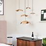 Umage Forget Me Not Hanglamp 5-lichts donker eikenhout productafbeelding
