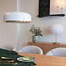 Umage Hazel, lámpara de suspensión LED medium - blanco - ejemplo de uso previsto