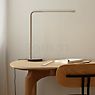 Umage Omni Lampe de table LED aluminium brossé - produit en situation