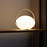 Umage Orbit Lampada ricaricabile LED ottone/opale