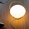 Umage Orbit, lámpara recargable LED latón/opalino