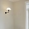 Umage Santé, lámpara de pared sin pantalla negro - ejemplo de uso previsto