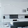 Vibia Balance Gulvlampe med Bue grafit - skærm aluminium - 260 cm ansøgning billede