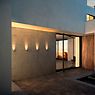 Vibia Bamboo Wall Light LED brown application picture