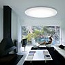 Vibia Big Lampada da soffitto LED bianco - 3.000 K - ø120 cm - Casambi - immagine di applicazione