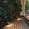 Vibia Dots Outdoor Floor Light LED green - 15 cm - 180° - switchable application picture