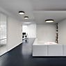 Vibia Duo Ceiling Light LED graphite - 4,000 K - ø47,5 cm application picture