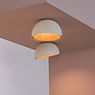 Vibia Duo Lampada da soffitto LED asimmetrico grafite - 2.700 K - ø70 cm