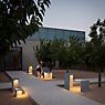 Vibia Empty Bollard Light LED 70 cm , discontinued product application picture