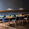 Vibia Flamingo 1540 Hanglamp LED wit - 1-10 v/push productafbeelding