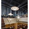 Vibia Flamingo 1560 Pendelleuchte LED graphit - 1-10 V/Push Anwendungsbild