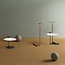 Vibia Flat 5945 Floor Lamp LED 2 lamps green application picture