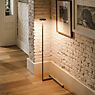 Vibia Flat 5955 Floor Lamp LED green application picture