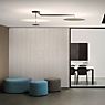Vibia Flat Ceiling Light LED 2 lamps white - 106 cm application picture