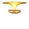 Vibia Funnel, lámpara de techo LED dorado - 2.700 K - Dali - 1-10 V - Push