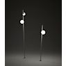 Vibia June Bollard Light LED with Earth Piece - 2 lamps dark brown