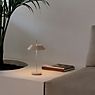 Vibia Mayfair Mini 5495, lámpara recargable LED beige - ejemplo de uso previsto