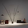 Vibia North Floor Lamp LED 4 lamps black application picture