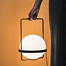 Vibia Palma Lampada da tavolo LED grafite - immagine di applicazione