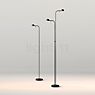 Vibia Pin Lampadaire LED 2 foyers noir - 110 cm - produit en situation