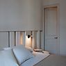 Vibia Pin Wall Light LED off-white - 15 cm application picture