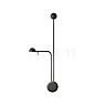 Vibia Pin, lámpara de pared LED 2 focos negro - izquierda