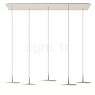 Vibia Skan Hanglamp LED 5-lichts beige - Dali