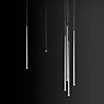 Vibia Slim, lámpara de suspensión LED negro - Dali