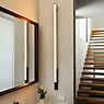 Vibia Spa Wall Light LED vertical black - 132 cm - dali application picture