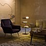 Vibia Suite Floor Lamp LED with Base white - 133 cm - with reading light application picture
