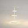 Vibia Suite, lámpara de pie LED blanco - 94 cm - con difusor en vidrio