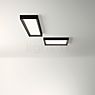 Vibia Up Plafondlamp LED hoekig grafiet - 2.700 K - 64 x 64 cm