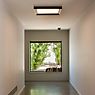 Vibia Up, lámpara de techo LED cuadrangular grafito - 4.000 K - 64 x 64 cm - ejemplo de uso previsto