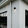 Wever & Ducré Box 1.0, lámpara de pared LED Outdoor negro - 2.700 K - ejemplo de uso previsto