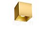 Wever & Ducré Box 1.0, lámpara de techo LED dorado - 2.700 K - Dali