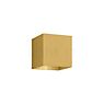 Wever & Ducré Box 2.0, aplique LED dorado - dim-to-warm